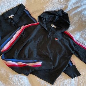 Spiritual Gangster charcoal tracksuit